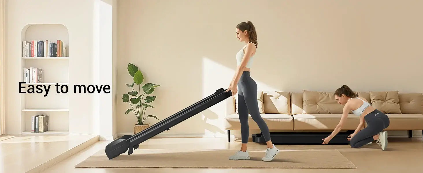 Walking Pad Treadmill – Lightweight Under-Desk with LED Display