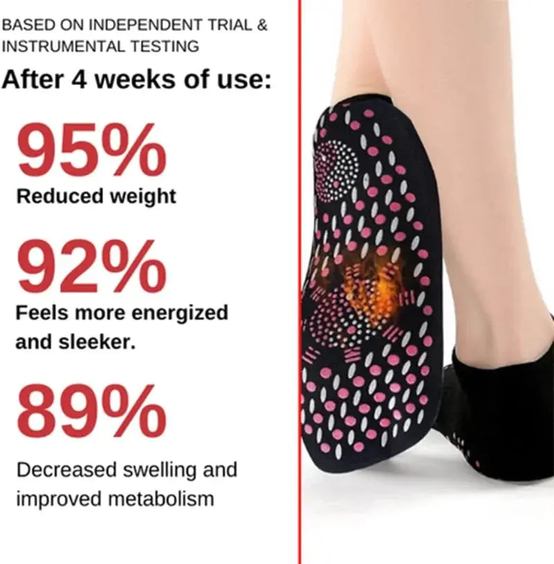 Tourmaline Slimming Health Socks – Comfort & Wellness