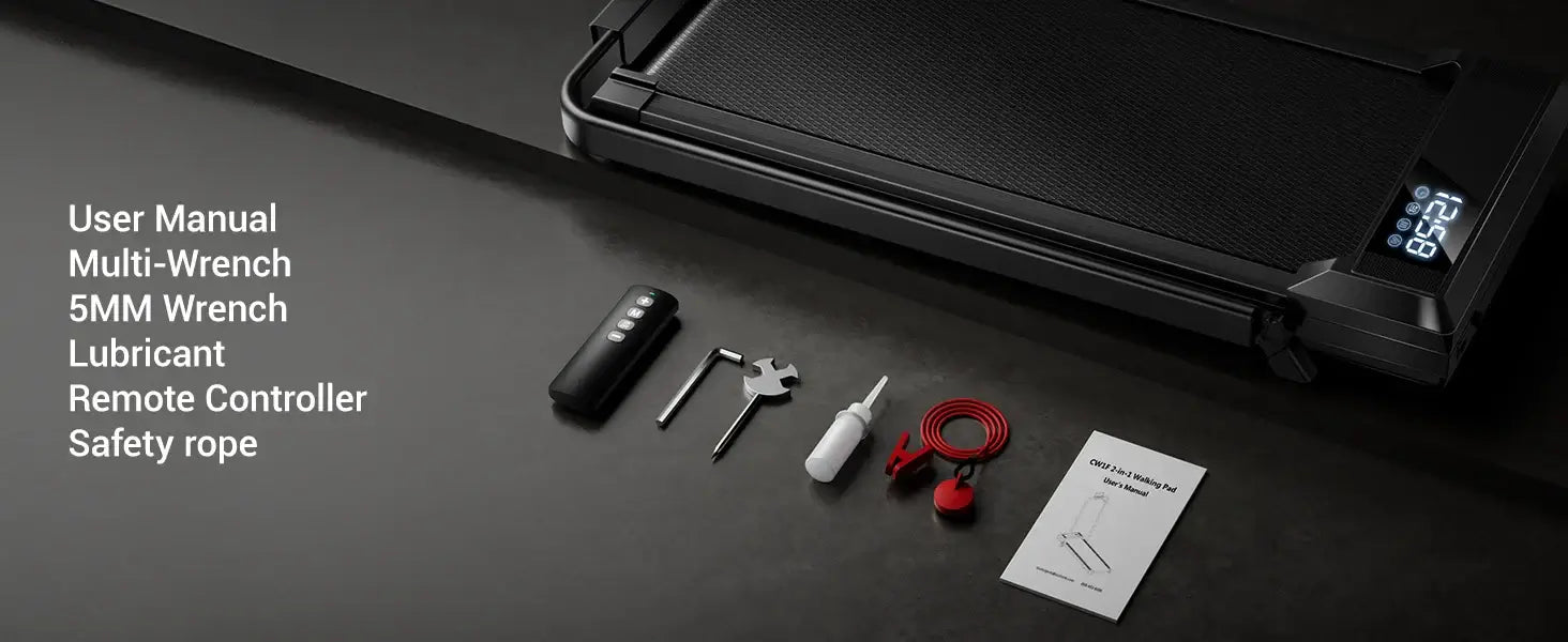 Walking Pad Treadmill – Lightweight Under-Desk with LED Display