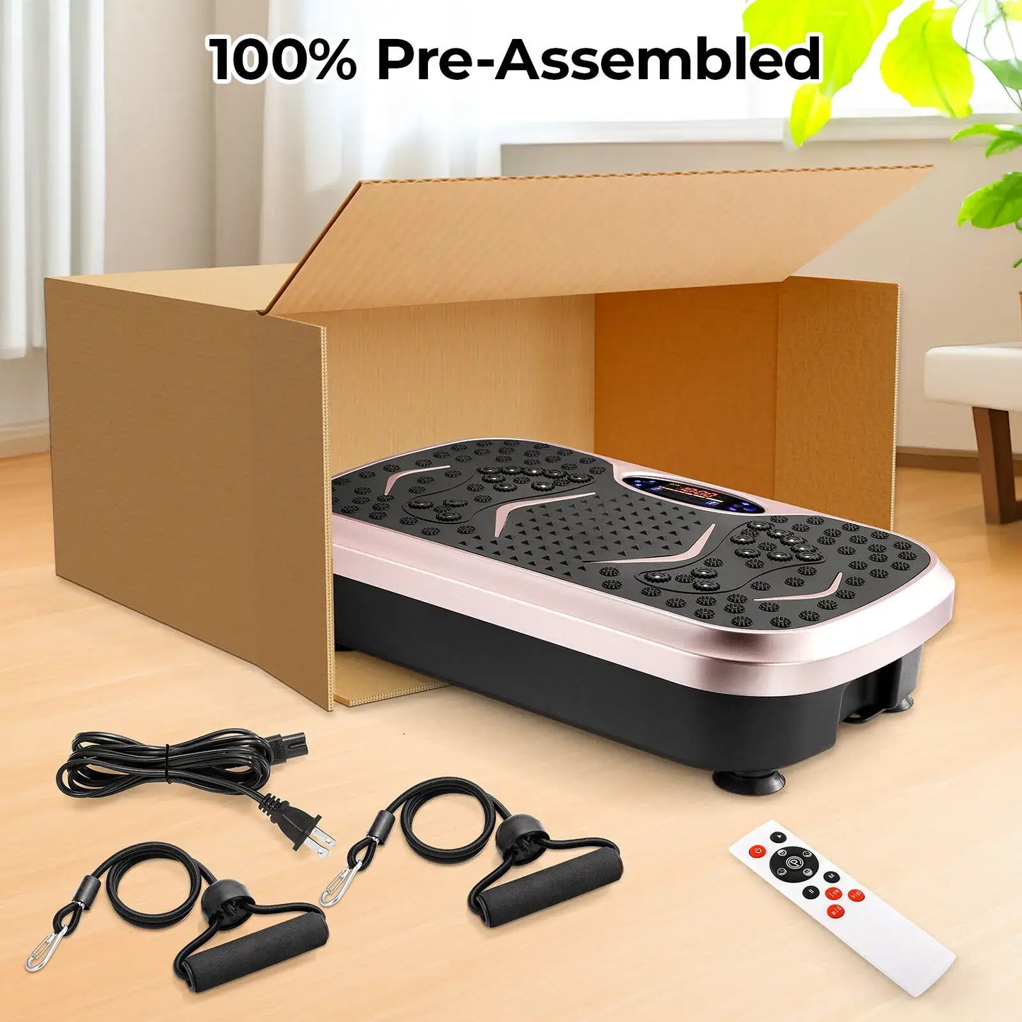Vibration Plate Machine – Full Body Workout & Lymphatic Drainage