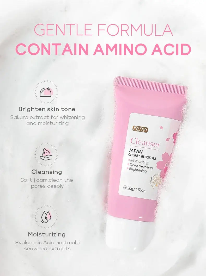 Vitamin C Facial Cleanser – Deep Clean & Moisturize