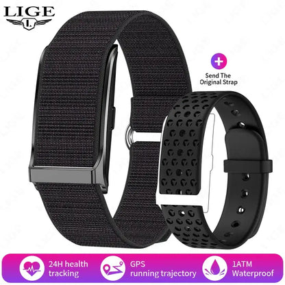 LIGE Smart Wristband – All-Day Health & Fitness Tracker