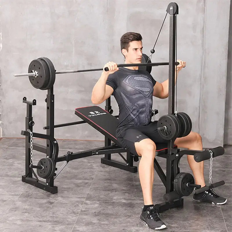 Foldable Weightlifting Bench – Multifunctional for Home