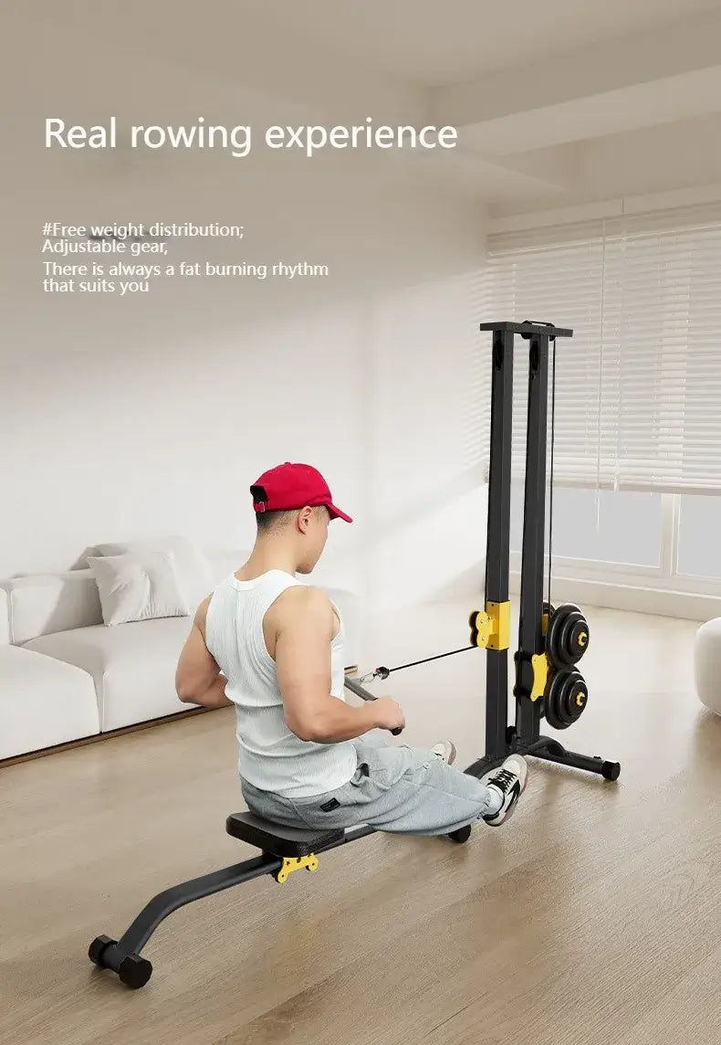 Multifunctional Rowing Machine – Full-Body Trainer