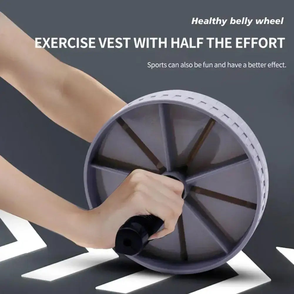 Silent Ab Roller – Core Strengthening Fitness Wheel