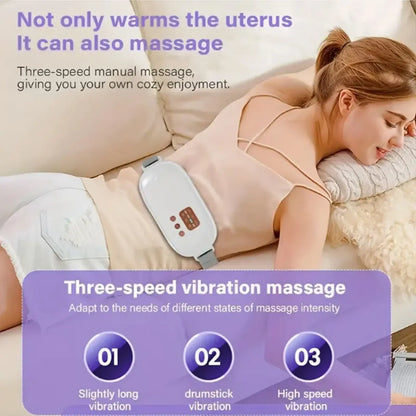 Abdominal & Waist Heating Massage Belt – Pain Relief & Slimming