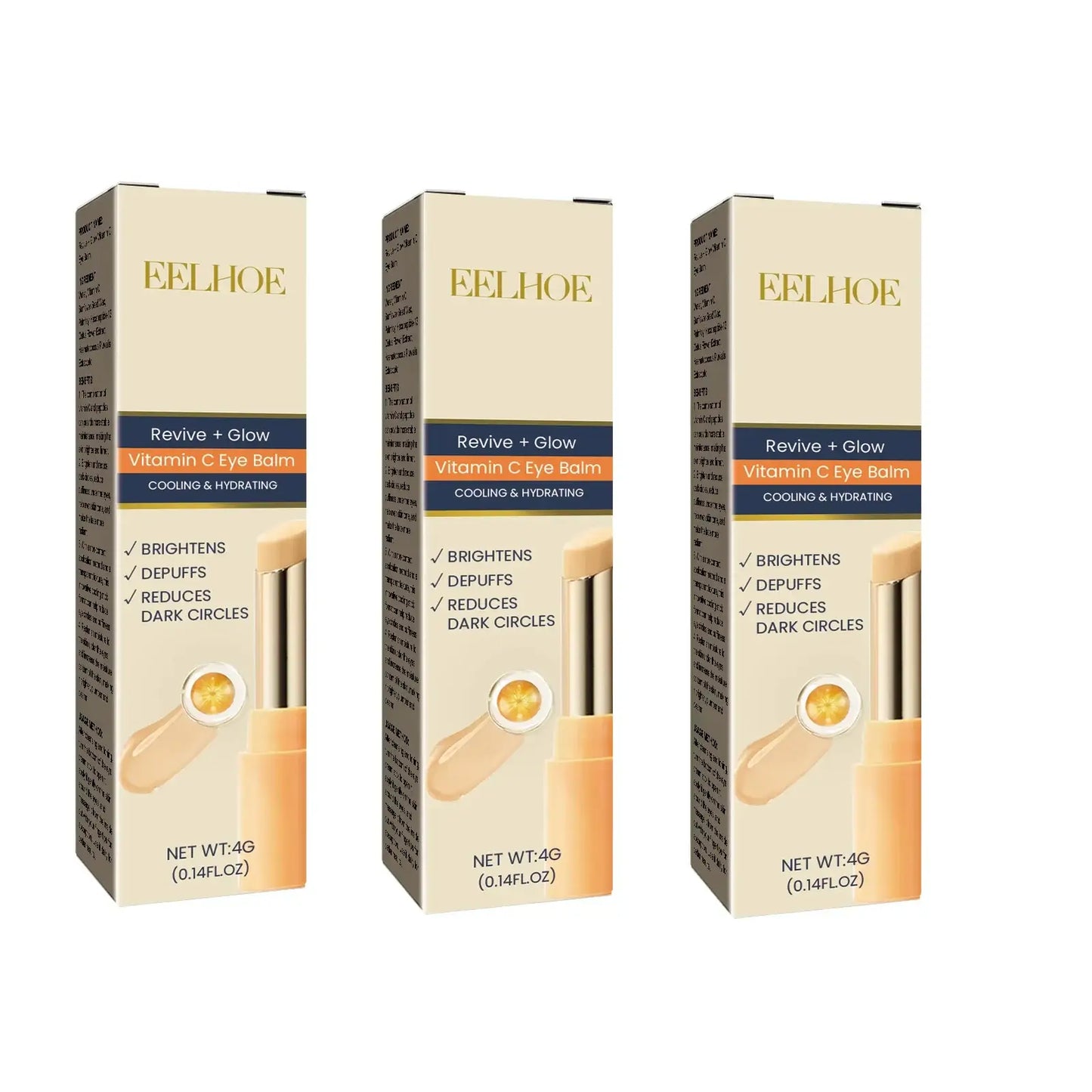 Vitamin C Eye Cream Balm Stick – Brighten & Reduce Puffiness