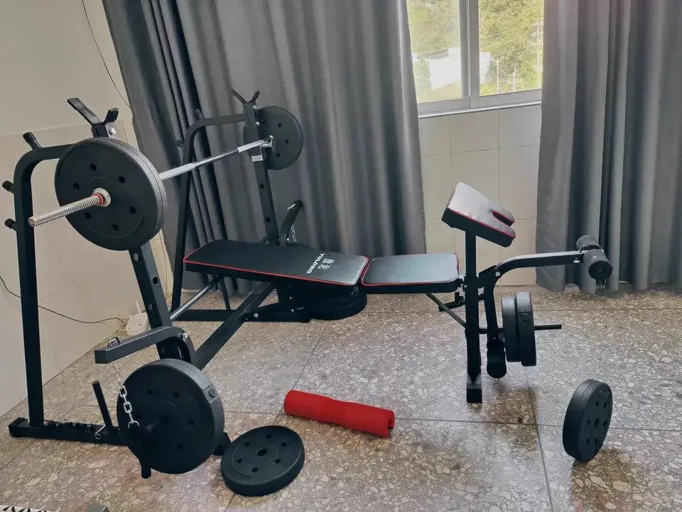 Foldable Weightlifting Bench – Multifunctional for Home