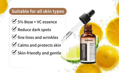 2pcs Vitamin C Serum for Face & Eyes – Brightening & Hydrating