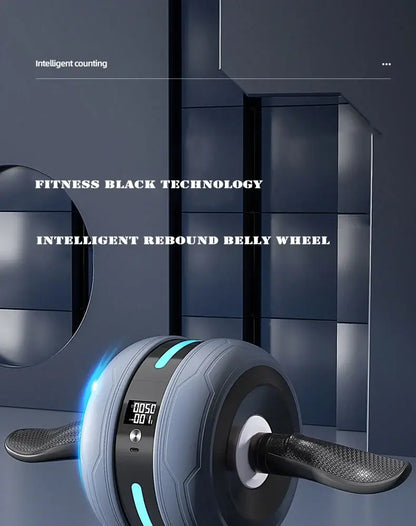 Automatic Rebound Ab Roller – Silent Core & Ab Training Wheel
