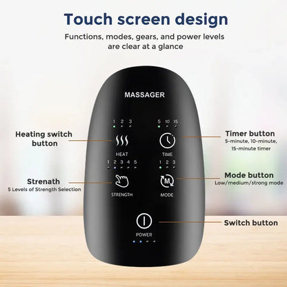 Electric Hand Massager – Heat & Air Compression Therapy