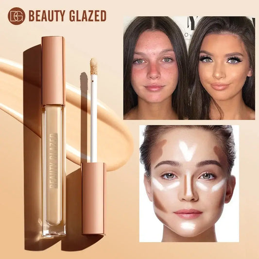 BEAUTY GLAZED Full Coverage Concealer – Lightweight & Long-Lasting