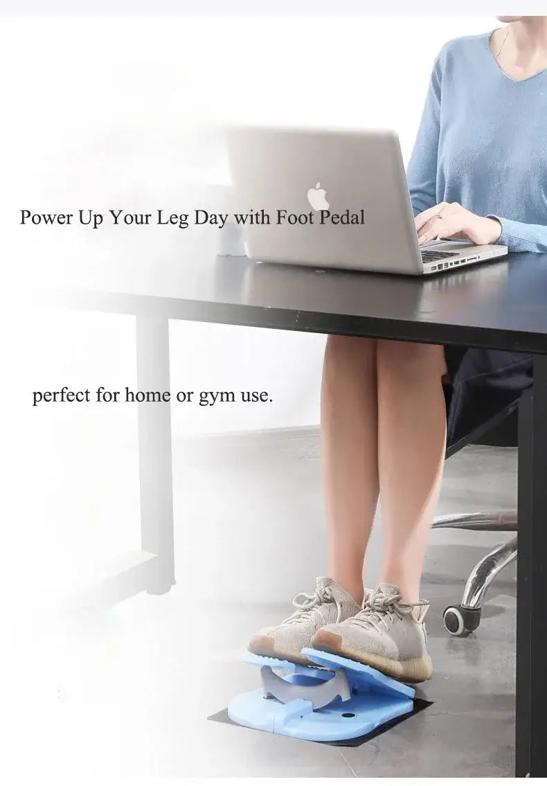 Mini Foot Pedal Treadmill – Portable Foldable Leg Workout Stepper