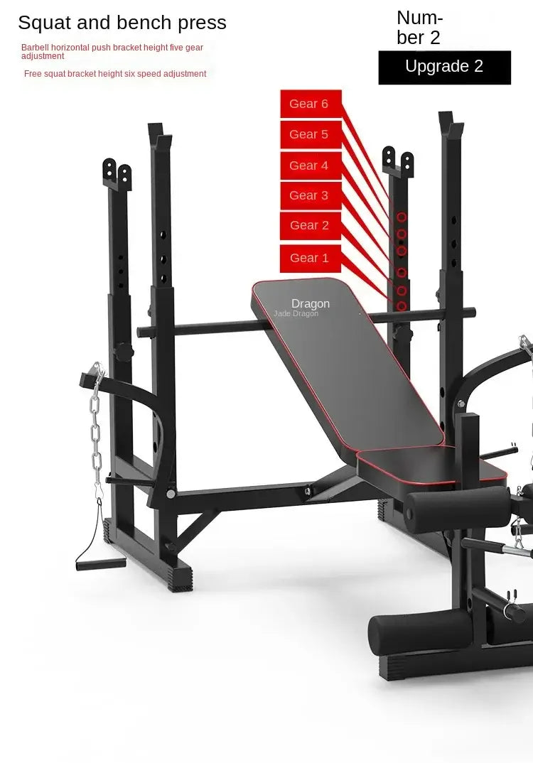 Foldable Weightlifting Bench – Multifunctional for Home
