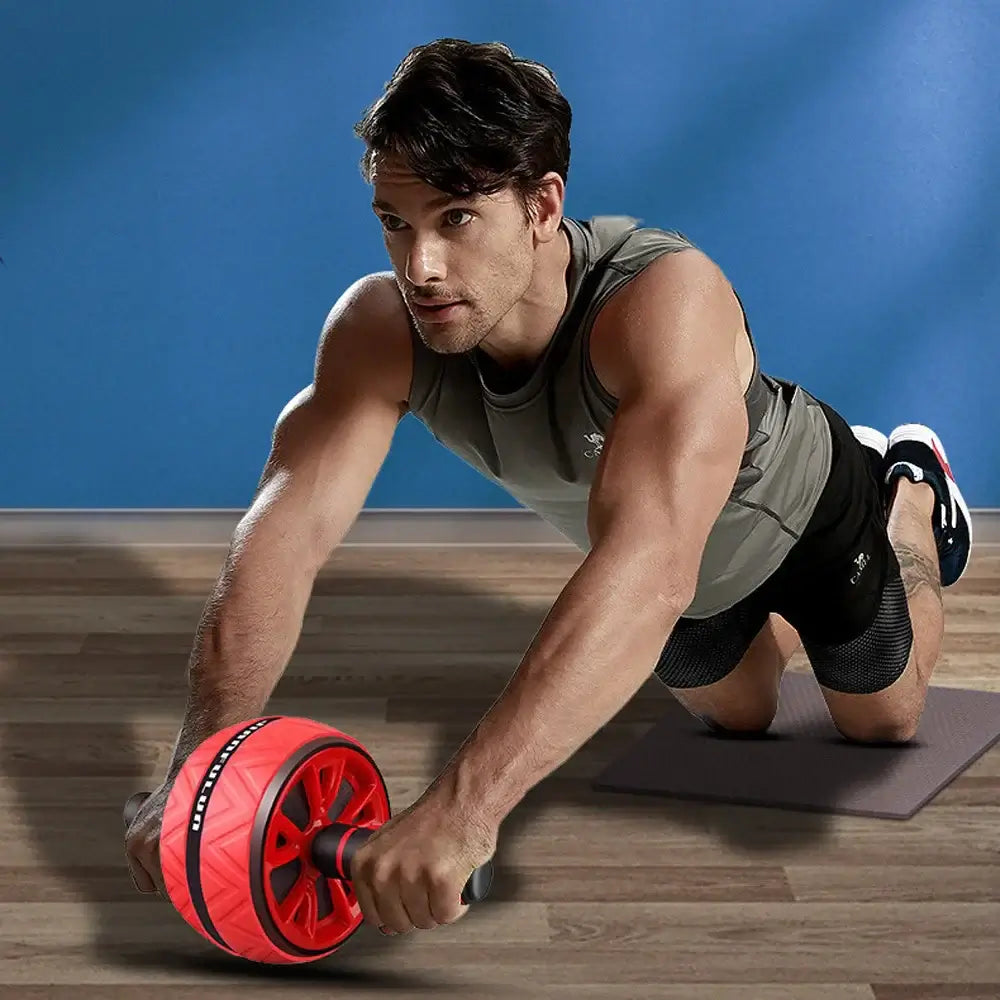 Single-Wheel Ab Roller – Core Strength Home Fitness Tool