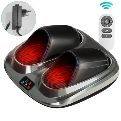 Foot Massager with Heat – Kneading & Rolling Therapy for Feet