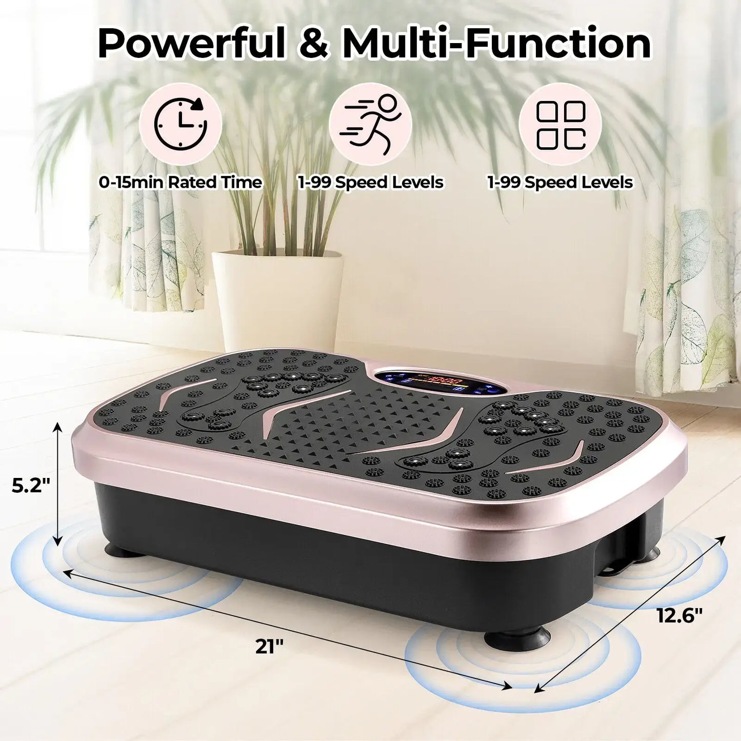 Vibration Plate Machine – Full Body Workout & Lymphatic Drainage