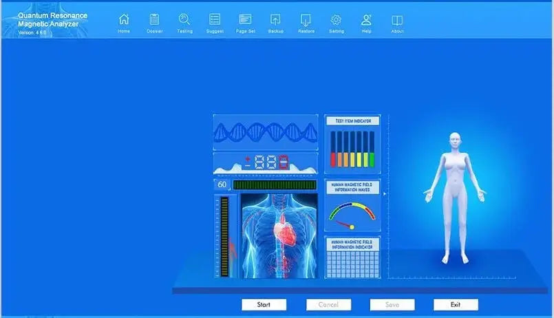 QMR-998 Quantum Resonance Analyzer – Sub-Health Diagnostic Scanner
