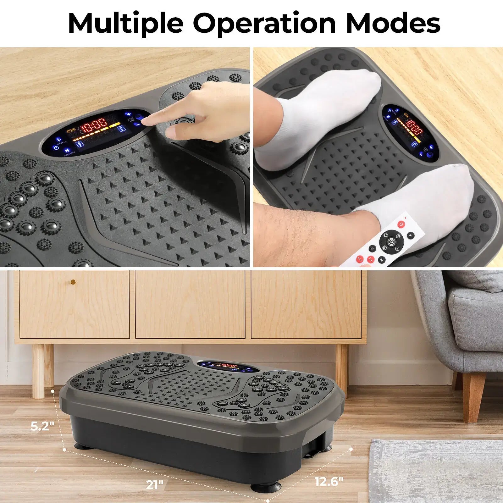Vibration Plate Machine – Full Body Workout & Lymphatic Drainage