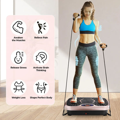 Vibration Plate Machine – Full Body Workout & Lymphatic Drainage
