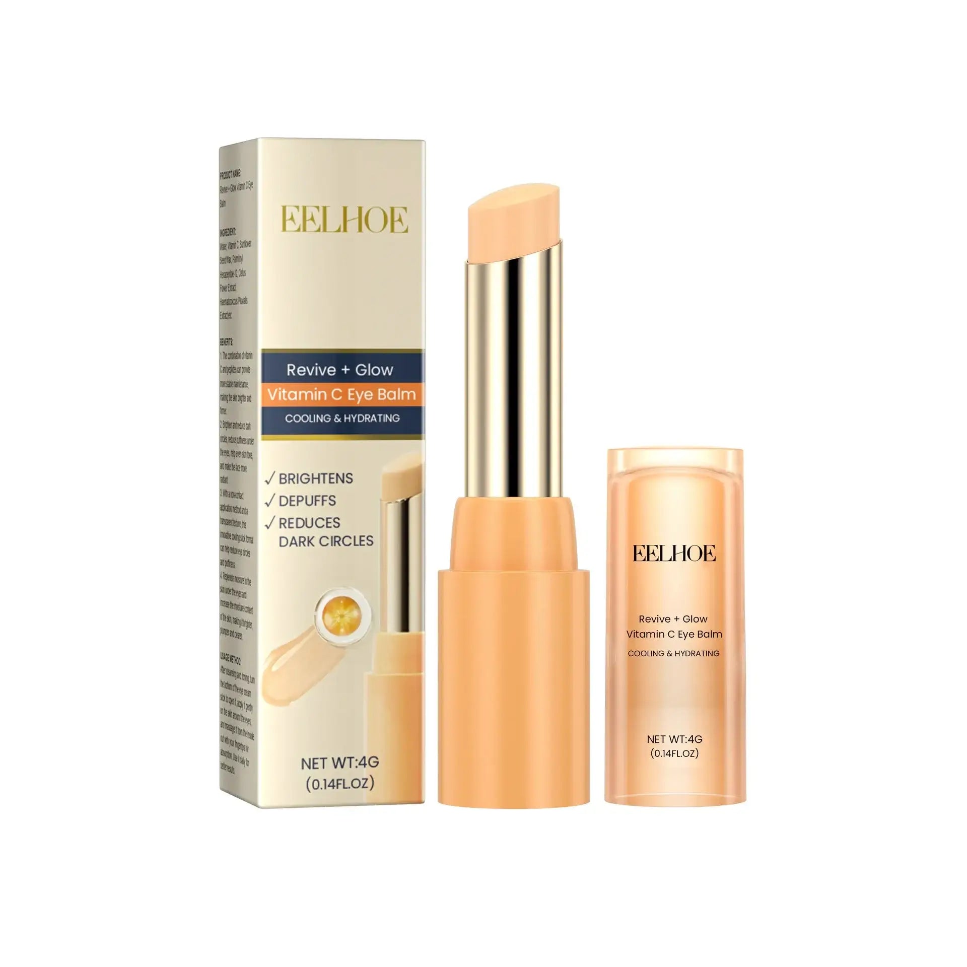 Vitamin C Eye Cream Balm Stick – Brighten & Reduce Puffiness