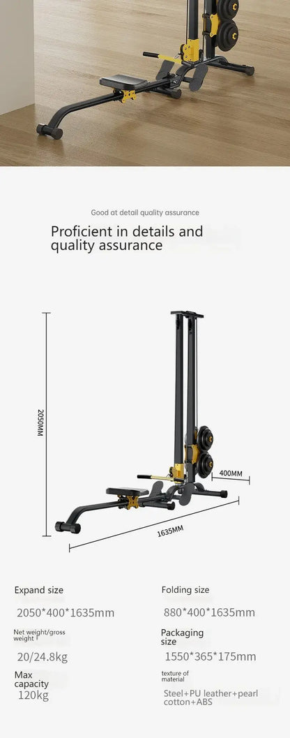 Multifunctional Rowing Machine – Full-Body Trainer