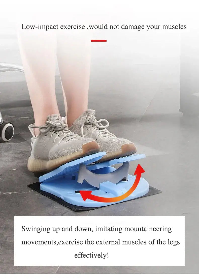 Mini Foot Pedal Treadmill – Portable Foldable Leg Workout Stepper