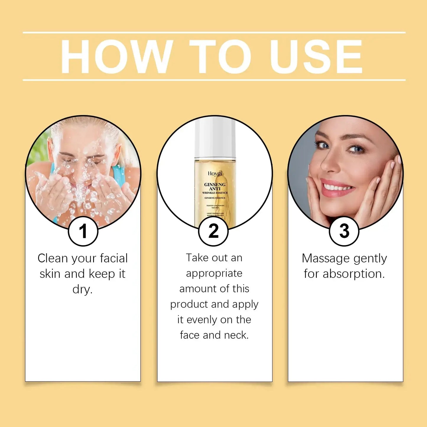 Ginseng Anti-Wrinkle Firming Serum – Skin Tightening Care