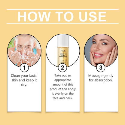 Ginseng Anti-Wrinkle Firming Serum – Skin Tightening Care