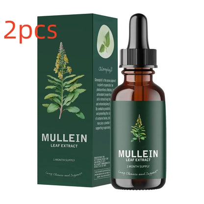 Mullein Leaf Extract Lung Support Drops – Respiratory Care 10ml