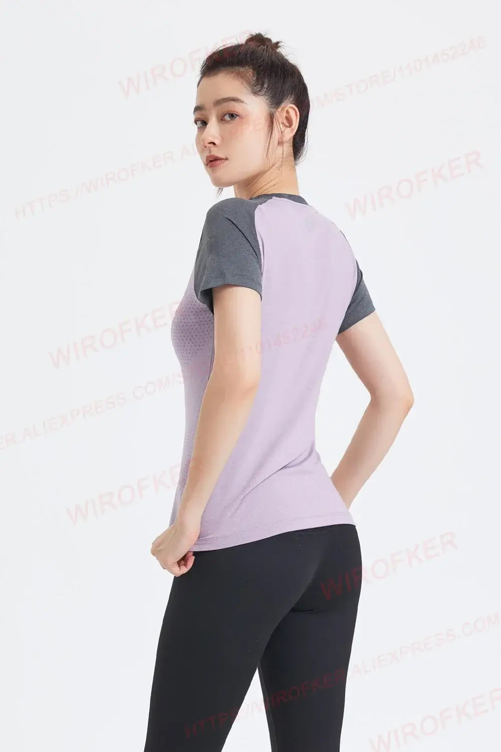 Women's Quick-Dry Yoga Shirt – Lightweight Sport Tee