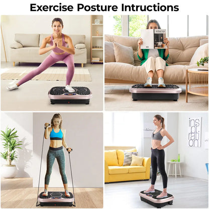 Vibration Plate Machine – Full Body Workout & Lymphatic Drainage
