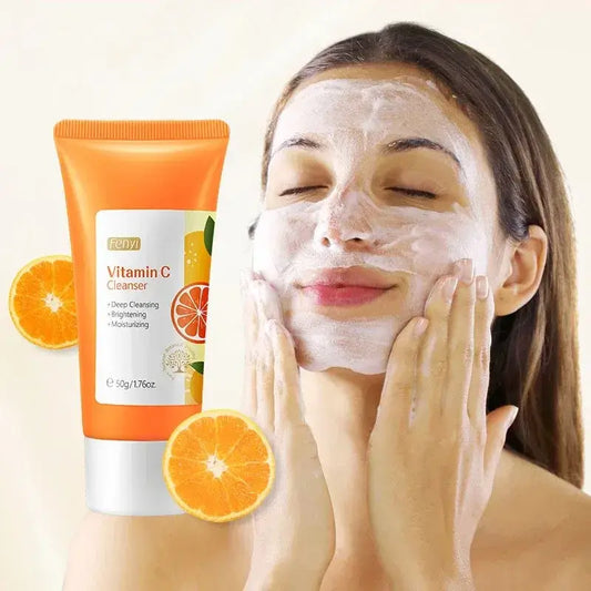 Vitamin C Facial Cleanser – Deep Clean & Moisturize