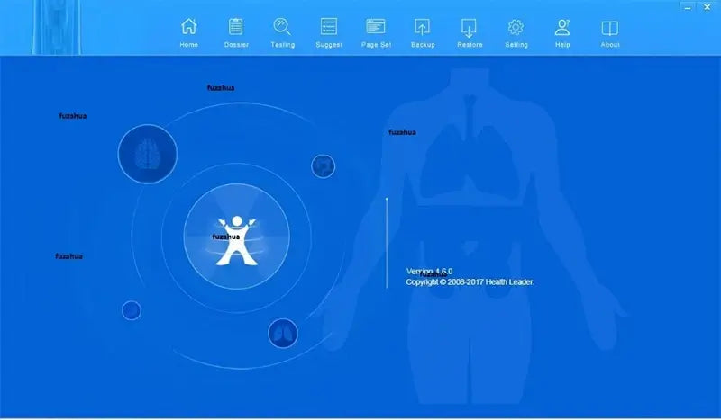 Professional Sub-Health Detector – Body Scanner Analyzer