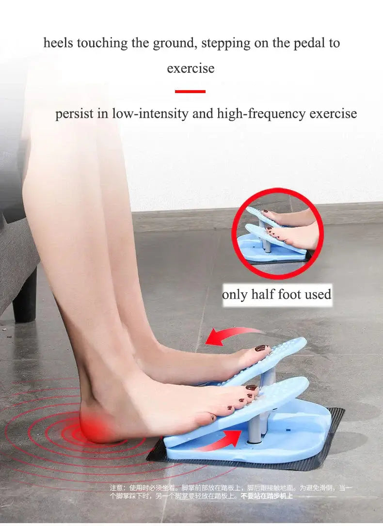 Mini Foot Pedal Treadmill – Portable Foldable Leg Workout Stepper