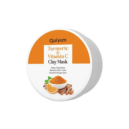 Turmeric & Vitamin C Mud Mask – Clarifies & Fights Acne