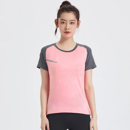 Women's Quick-Dry Yoga Shirt – Lightweight Sport Tee
