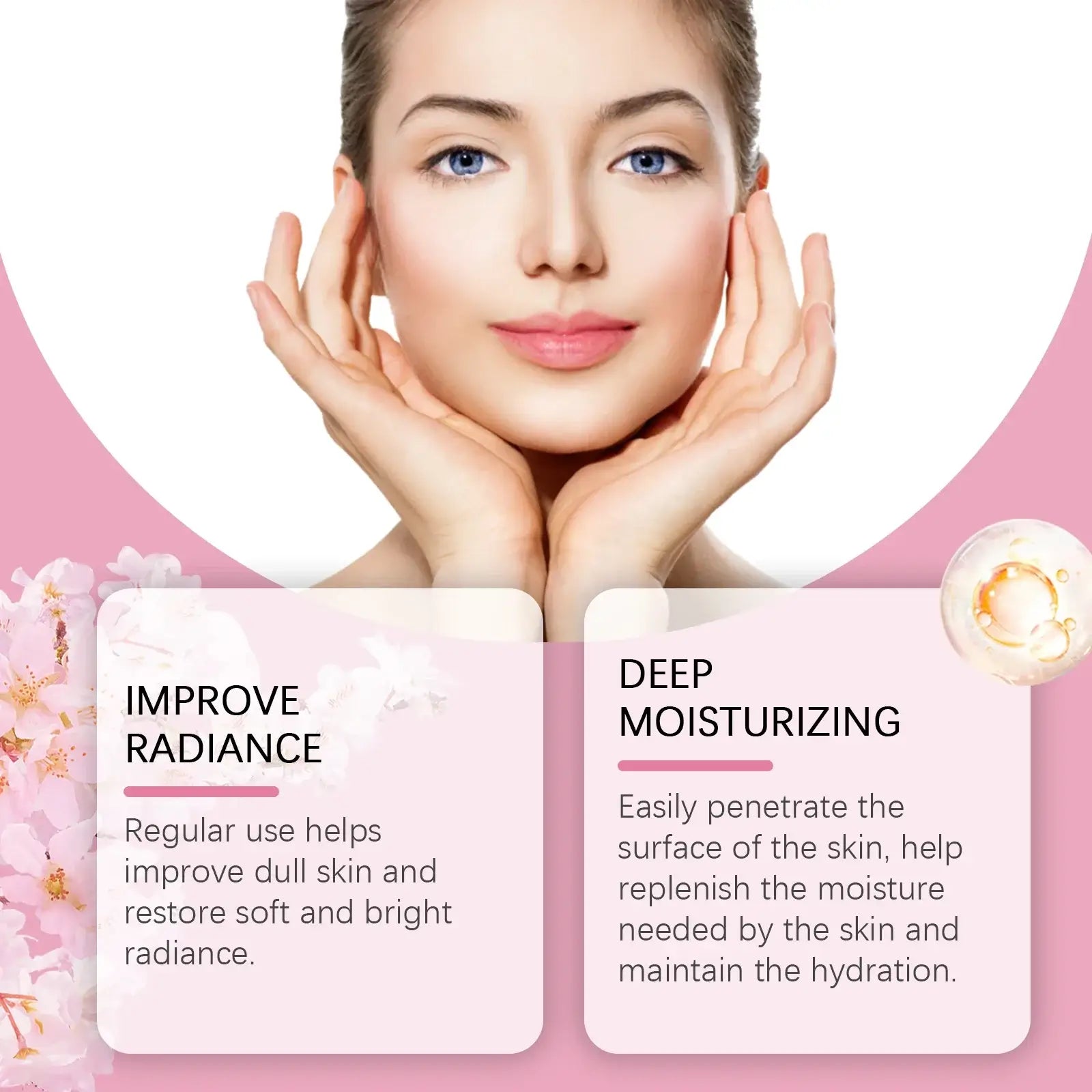 Sakura Skincare Set – Brightening & Anti-Wrinkle Face Kit