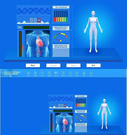 6G Quantum Resonance Magnetic Analyzer – Full-Body Health Tool