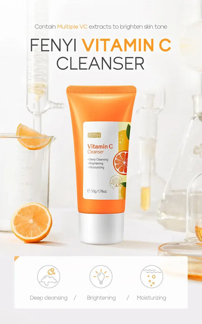 Vitamin C Facial Cleanser – Deep Clean & Moisturize