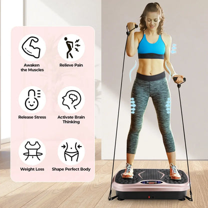 Vibration Plate Machine – Full Body Workout & Lymphatic Drainage