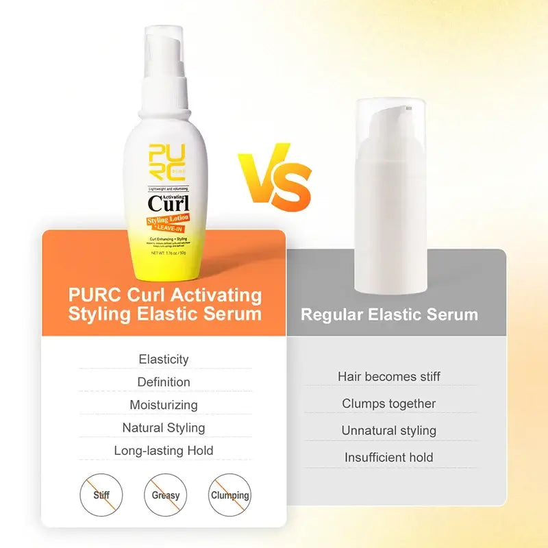 PURC Ginger Curl Lotion – Leave-In Conditioner for Curly Hair