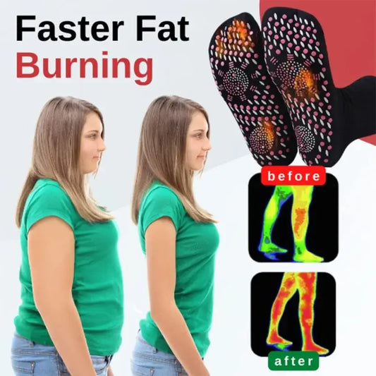 Tourmaline Slimming Health Socks – Comfort & Wellness