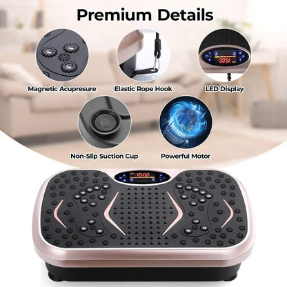 Vibration Plate Machine – Full Body Workout & Lymphatic Drainage