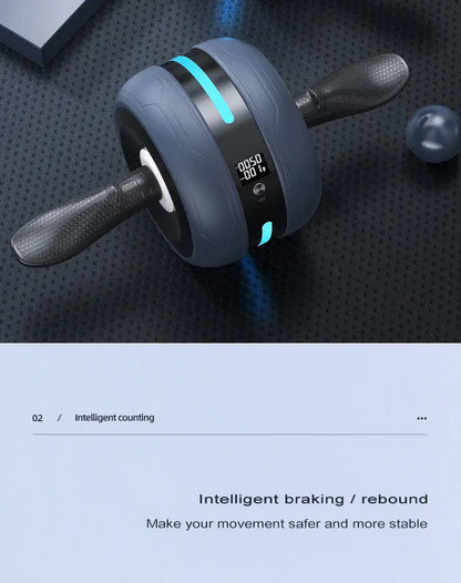 Automatic Rebound Ab Roller – Silent Core & Ab Training Wheel