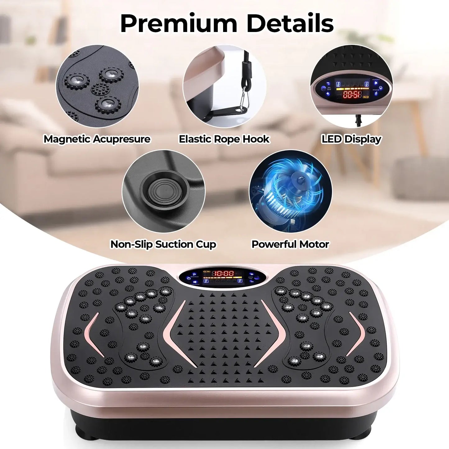 Vibration Plate Machine – Full Body Workout & Lymphatic Drainage