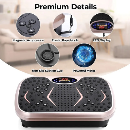 Vibration Plate Machine – Full Body Workout & Lymphatic Drainage