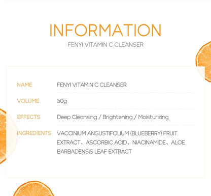 Vitamin C Facial Cleanser – Deep Clean & Moisturize
