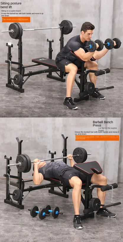 Foldable Weightlifting Bench – Multifunctional for Home