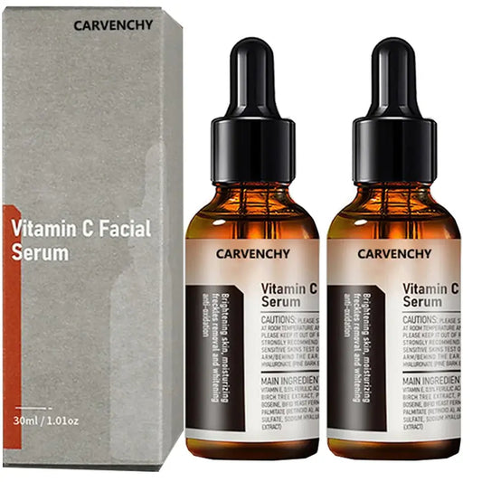 2pcs Vitamin C Serum for Face & Eyes – Brightening & Hydrating